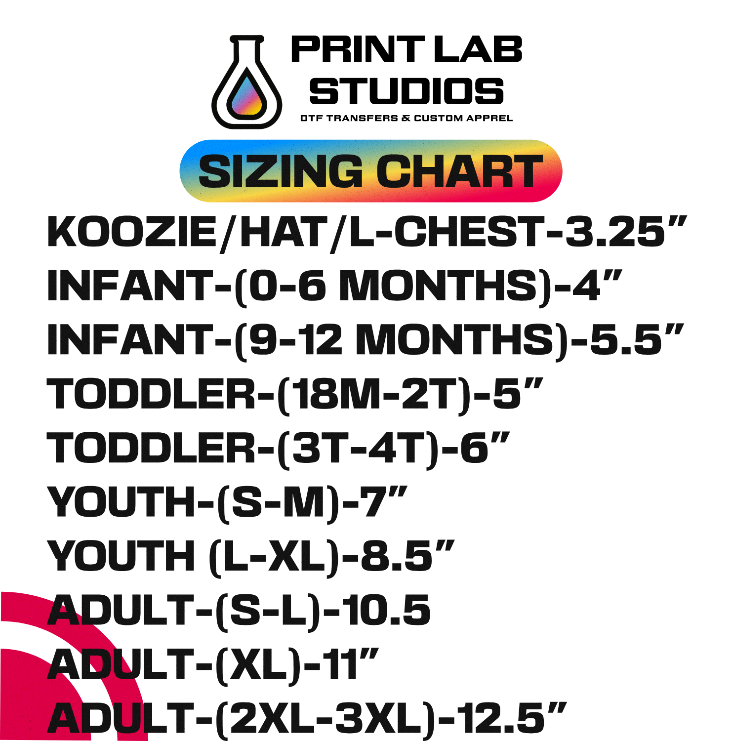 Upload Your Ready To Print Gangsheet