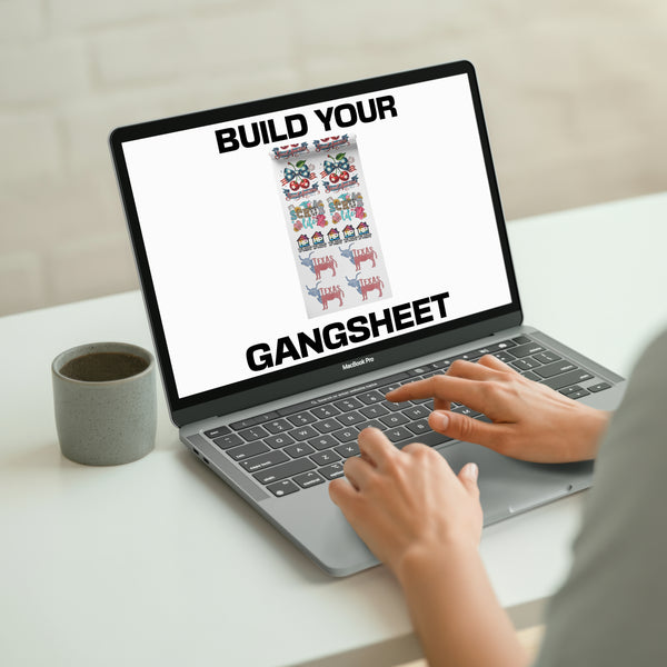 Build Your 22" Inch Custom DTF Transfer Gang Sheet | High-Quality Transfers
