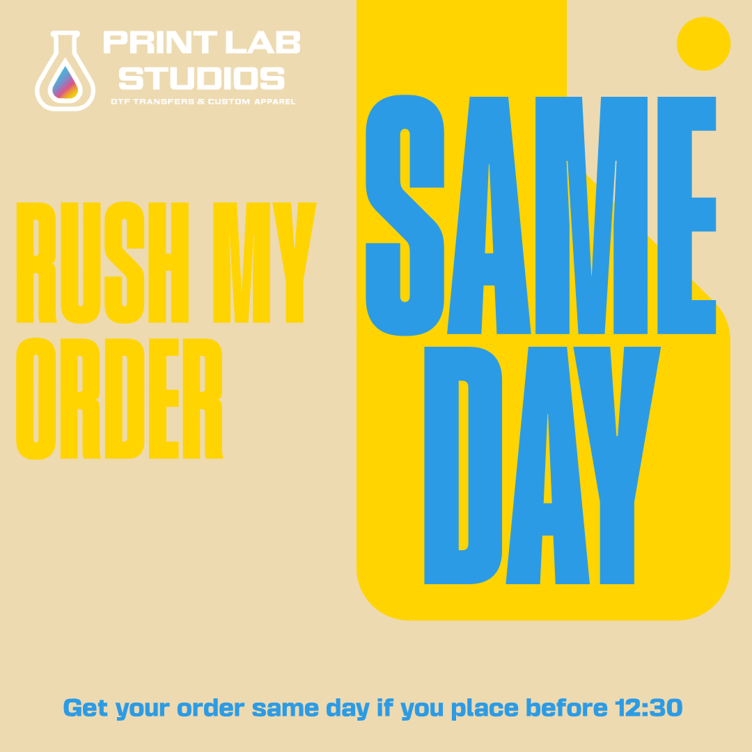 Oversized 16x20 DTF Transfer