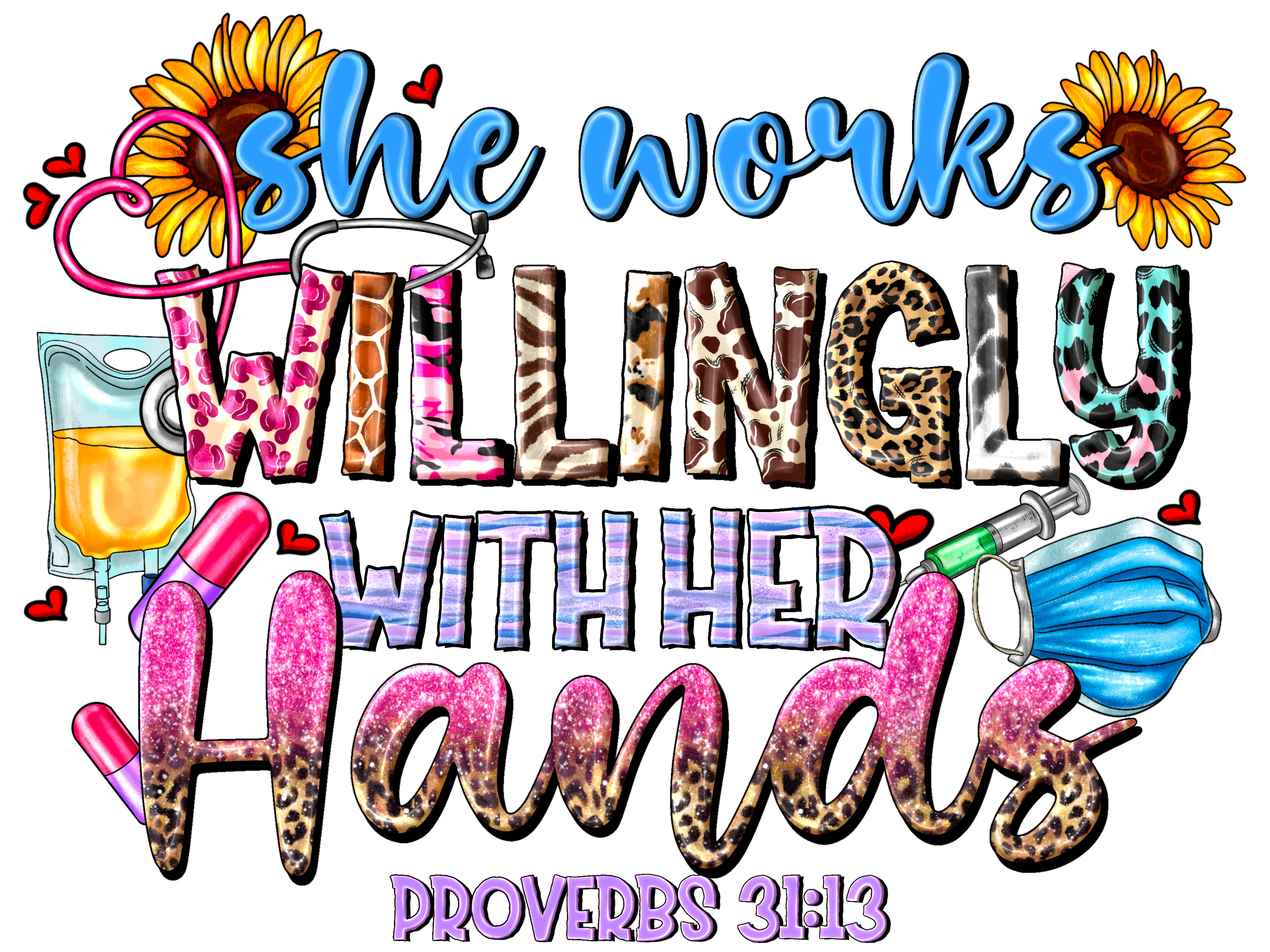 She Works Willingly With Her Hands Ready To Press