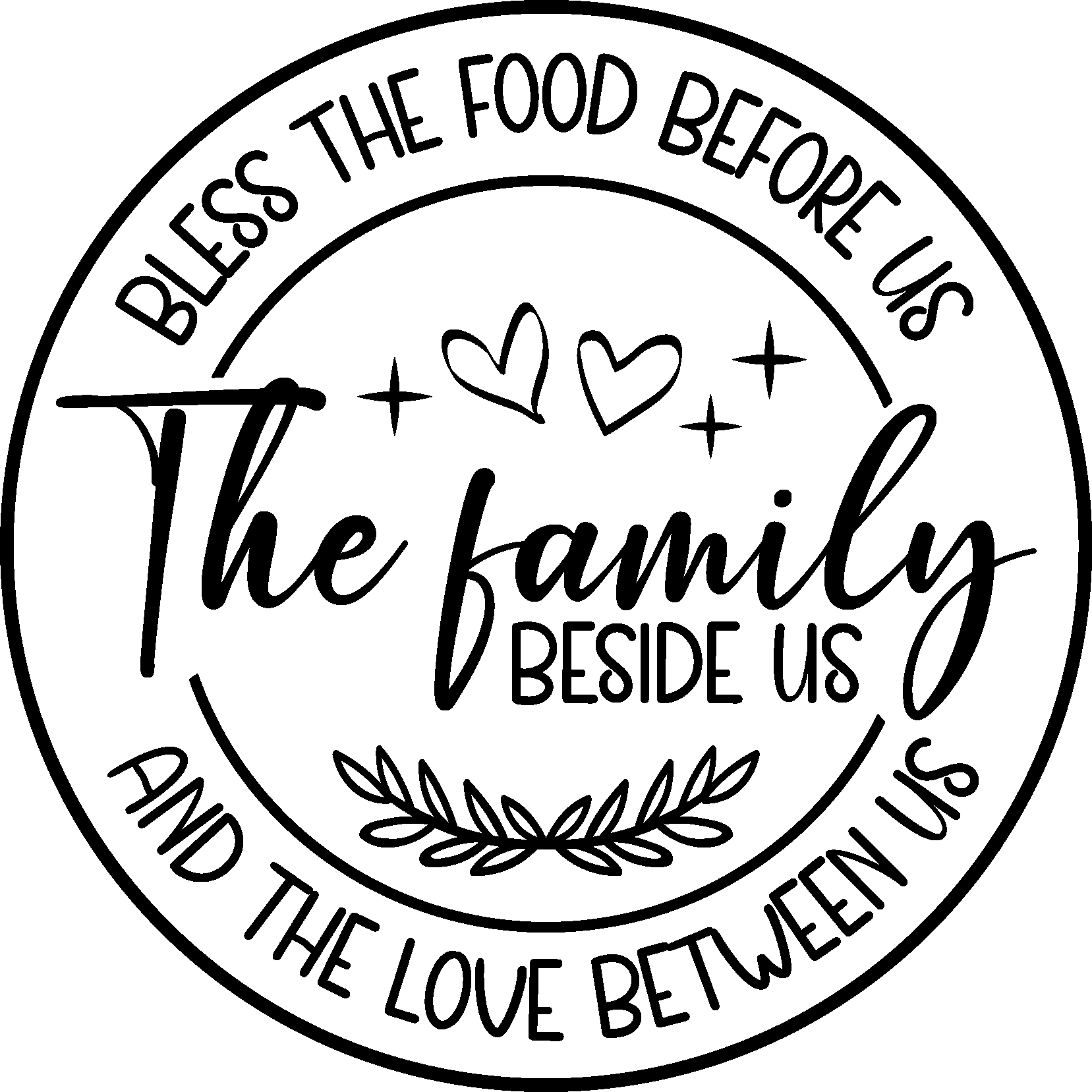 The Family Beside Us Ready To Press