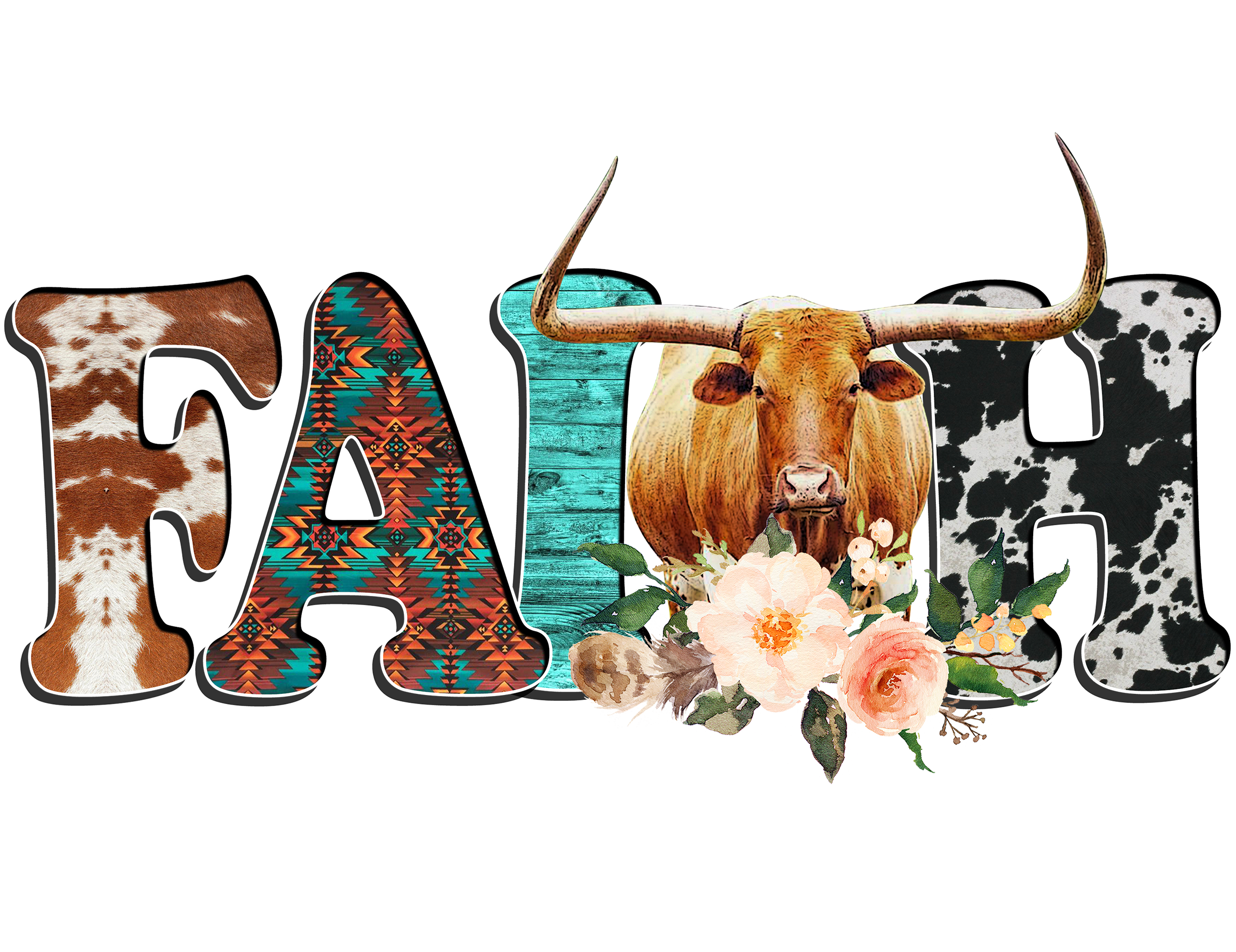 Western Faith Cow Ready To Press
